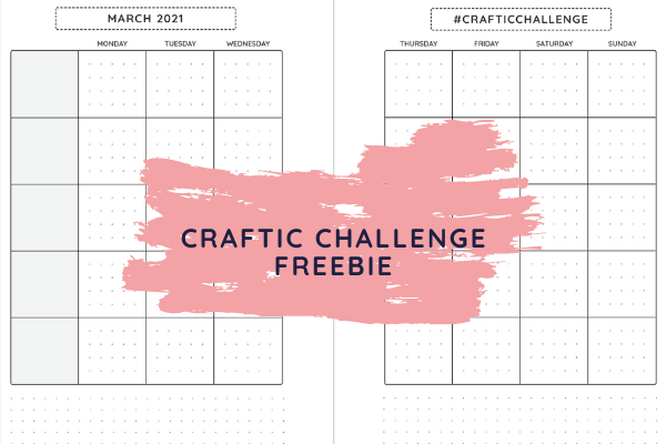 Craftic Challenge 2021 Freebie