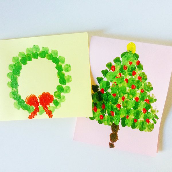 Christmas finger painting sales ideas for toddlers